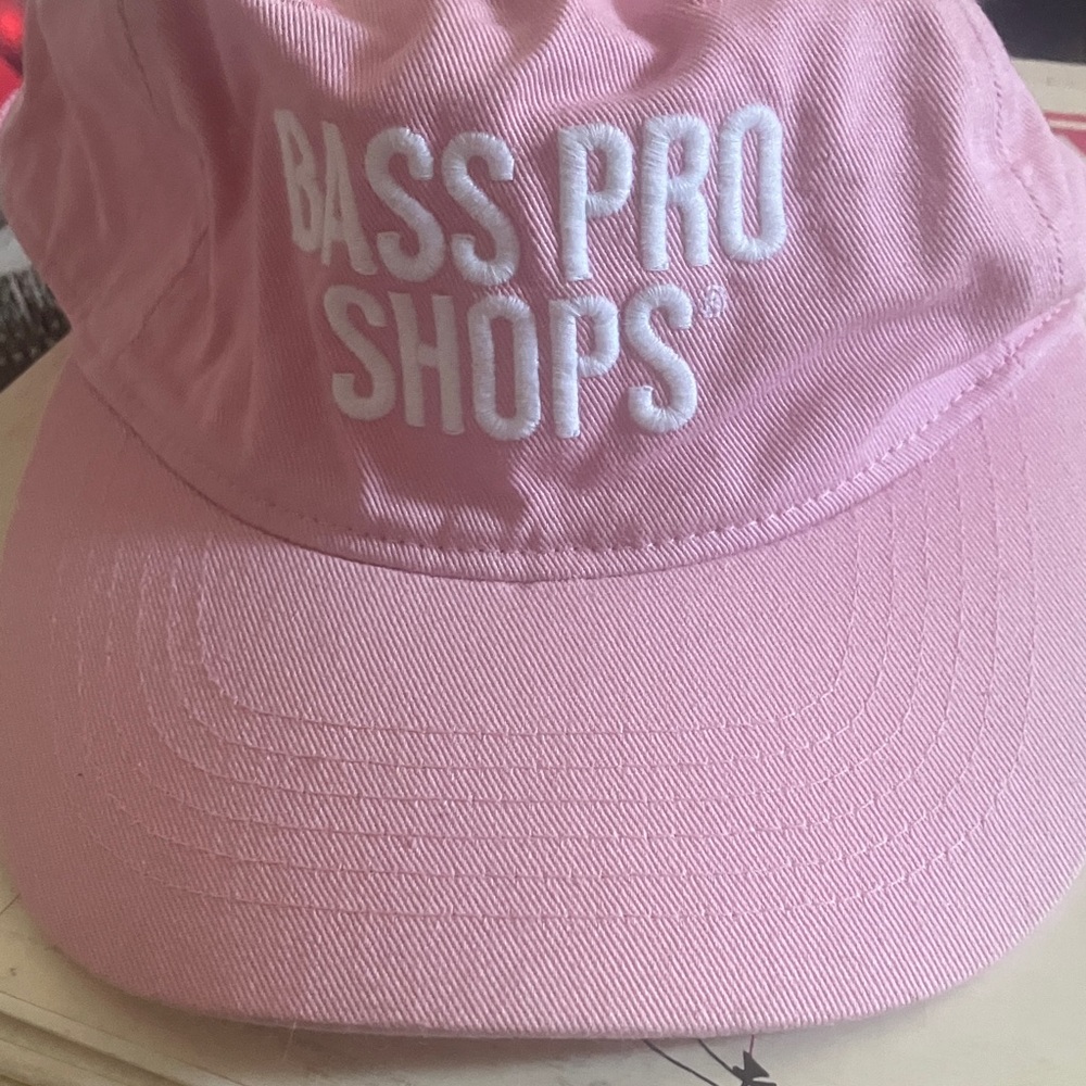 Bass Pro Shops Light Pink children’s snap back Hat